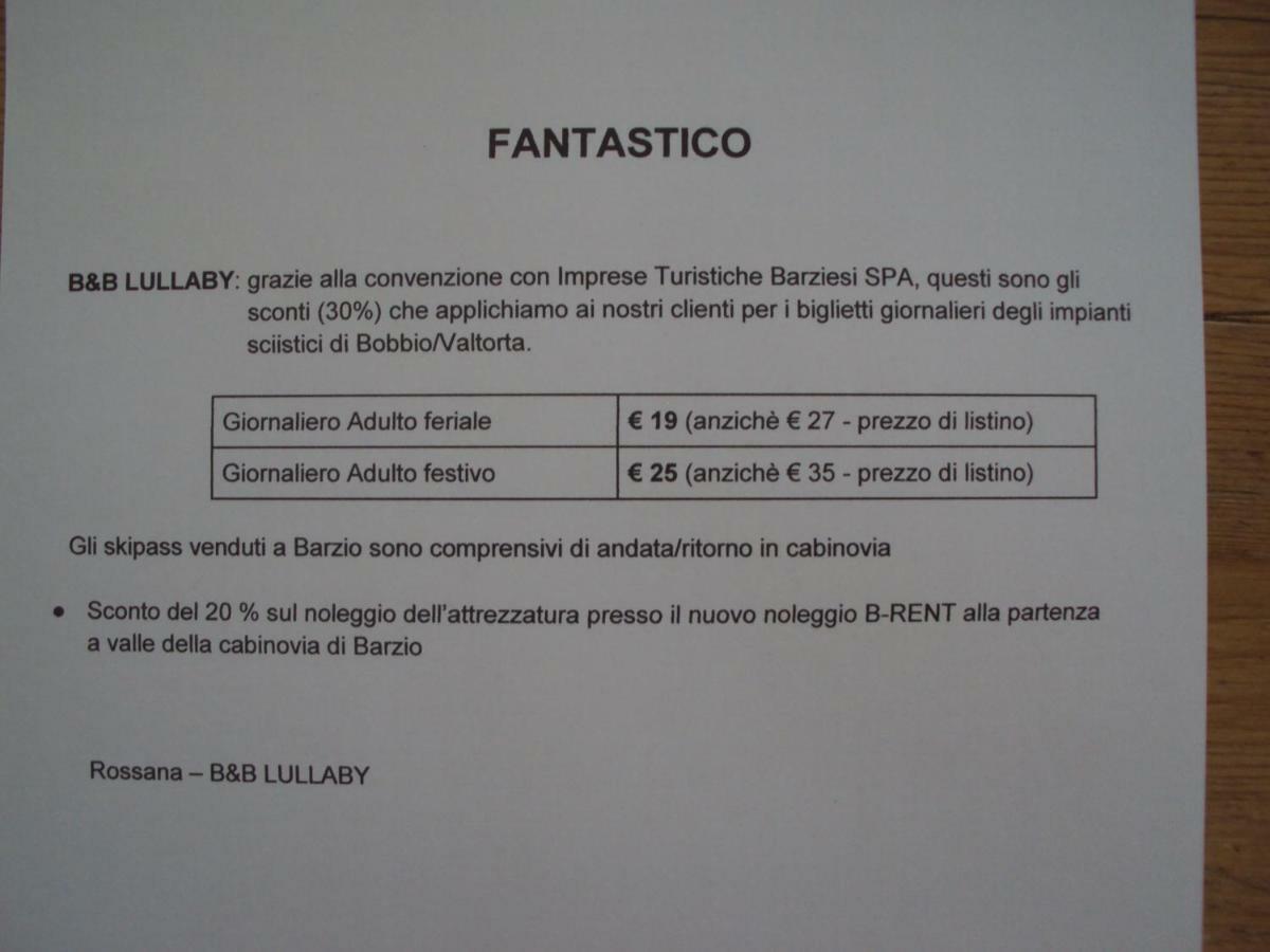 Lullaby B&B Ballabio Luaran gambar